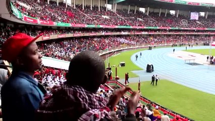 Kenya'da Devlet Başkanı Seçilen Kenyatta'nın Yemin Töreni