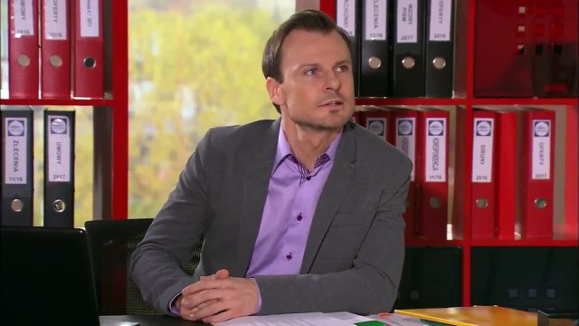 „Klan” – Michał prowokuje Norberta – scena z odc. 3213