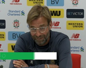 Скачать видео: Mane and Firmino will 'probably' start against Stoke - Klopp