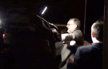 Roy Moore Campaign Staffer Confronts Fox News Cameraman Outside Alabama Rally