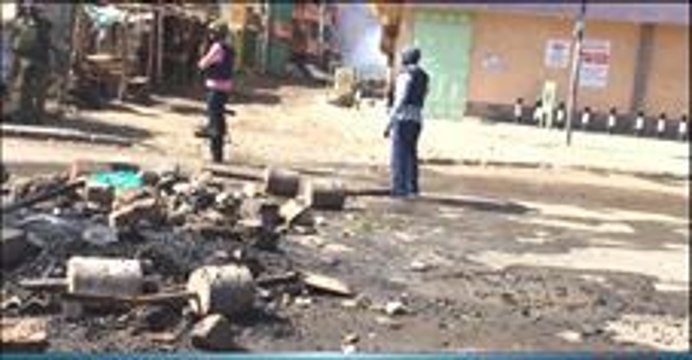 Kenyatta Sworn In as President Amid Opposition Protests