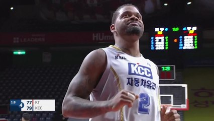 '에밋 결승골' KCC 6연승 질주 / YTN