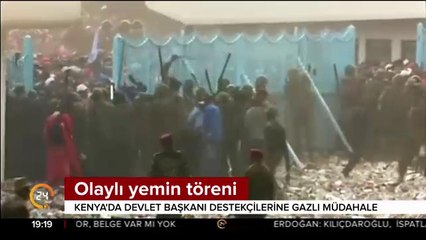 Olaylı yemin töreni