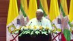 Papa pede respeito por grupos étnicos em Mianmar