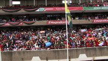 تنصيب اوهورو كينياتا رئيسا لولاية ثانية في كينيا المنقسمة
