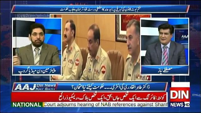 Aaj Din News Kay Sath - 28th November 2017