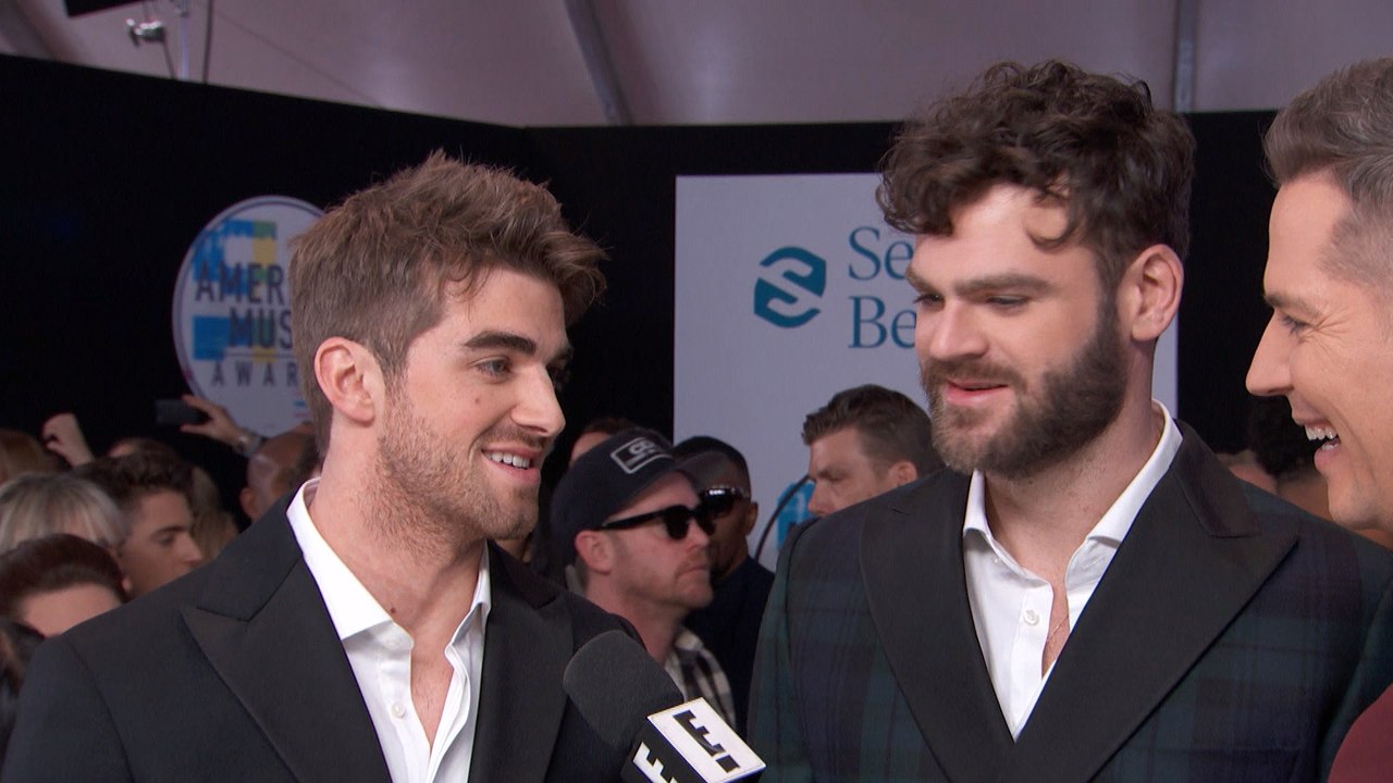 The Chainsmokers Talk "Amazing" 5 Noms at 2017 AMAs