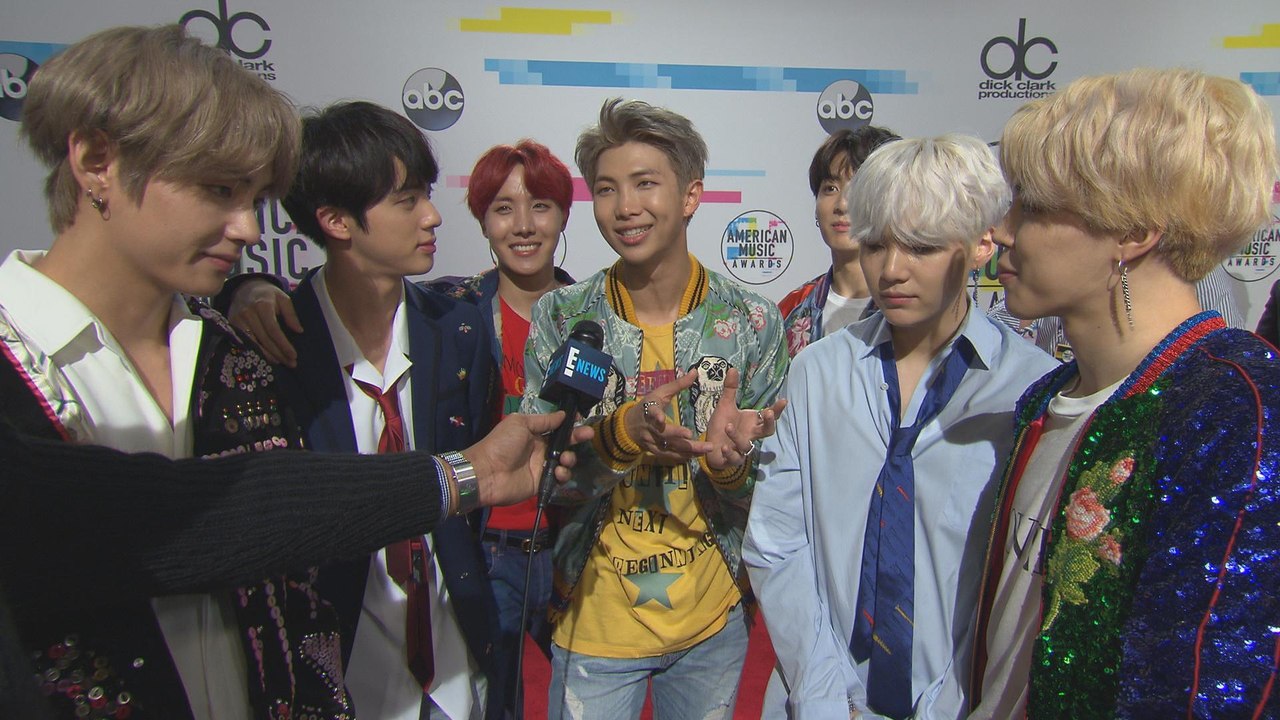 BTS Talks "Amazing" Performance at 2017 AMAs