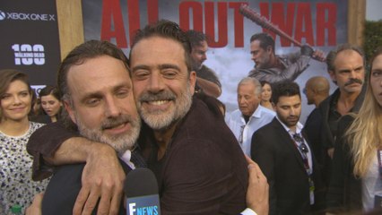 How Andrew Lincoln Broke Jeffrey Dean Morgan's Nose On-Set