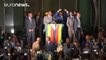 Mnangagwa promises a 'new democracy' in Zimbabwe