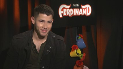 Nick Jonas Plays "At Home" Game