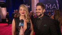 Thomas Rhett Gushes Over Kids & Family at 2017 CMAs