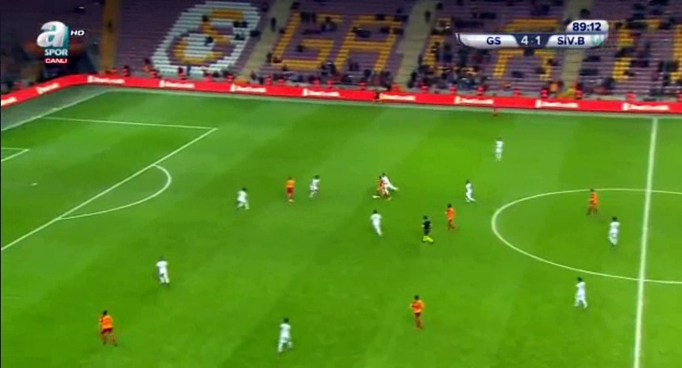Eren Derdiyok  Goal HD -  Galatasaray	5-1	Sivas Belediyespor 28.11.2017