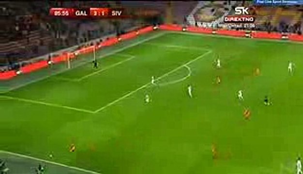 Sinan Gümüş Goal - Galatasaray vs Sivas Belediyespor 4-1 28.11.2017 (HD)
