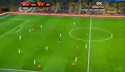 Eren Derdiyok Goal - Galatasaray vs Sivas Belediyespor 5-1  28.11.2017 (HD)