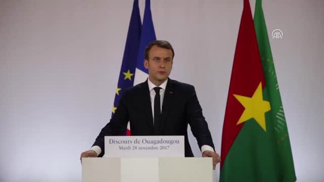 Fransa Cumhurbaşkanı Macron, Burkina Faso'da (2)