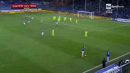 Dawid Kownacki Goal - Sampdoria vs Pescara 1-0  28.11.2017 (HD)