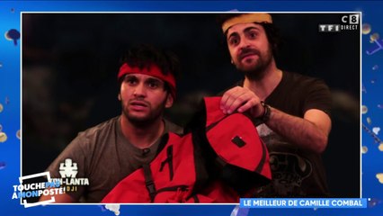 Camille Combal et Malik Bentalha dans Koh-Lanta