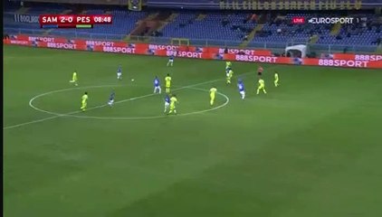 Gaston Ramirez Goal HD - Sampdoria	2-0	Pescara 28.11.2017