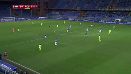 Ahmad Benali Goal - Sampdoria vs Pescara 3-1  28.11.2017 (HD)