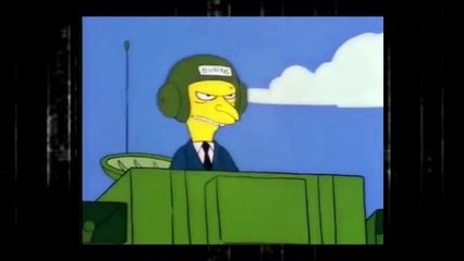 Mr.Burns Tank : Metallica - The Unforgiven