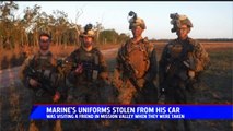 Thief Smashes Window of SUV, Steals Marine's Uniforms
