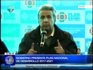 Gobierno presenta Plan Nacional de desarrollo 2017-2021