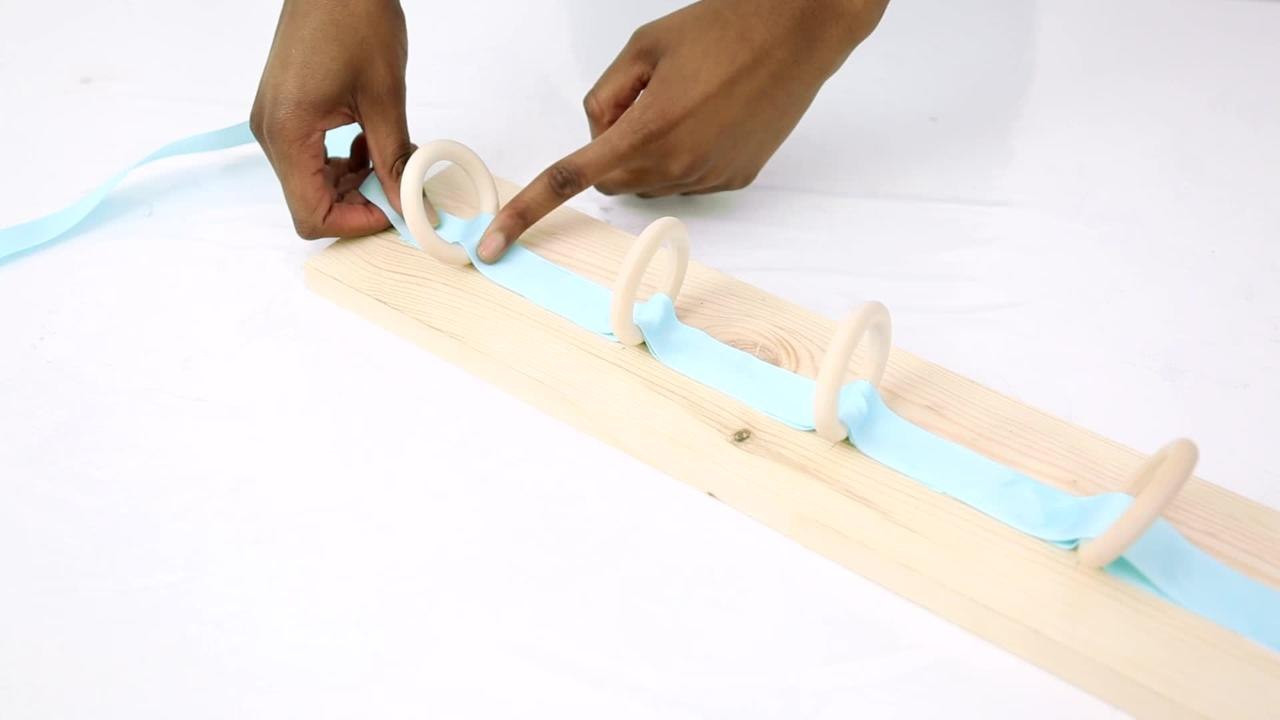 La patère récup DIY