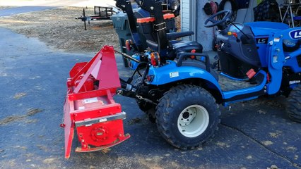 LS MT125 Tractor 3pt Hitch Modification Update