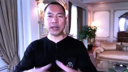 郭文贵最新推特直播视频：文贵走投无路请求政治庇护！马云面相就短命，离死不远了！