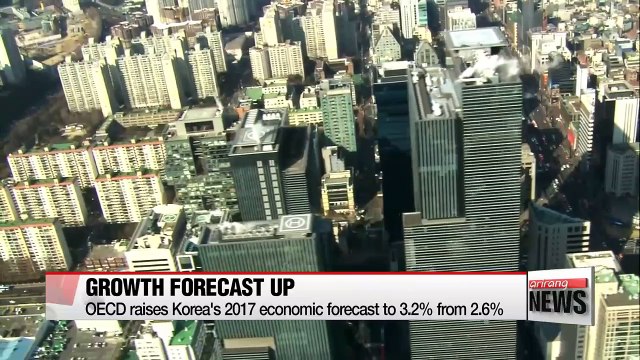 OECD revises up Korea's 2017 economic outlook to 3.2%