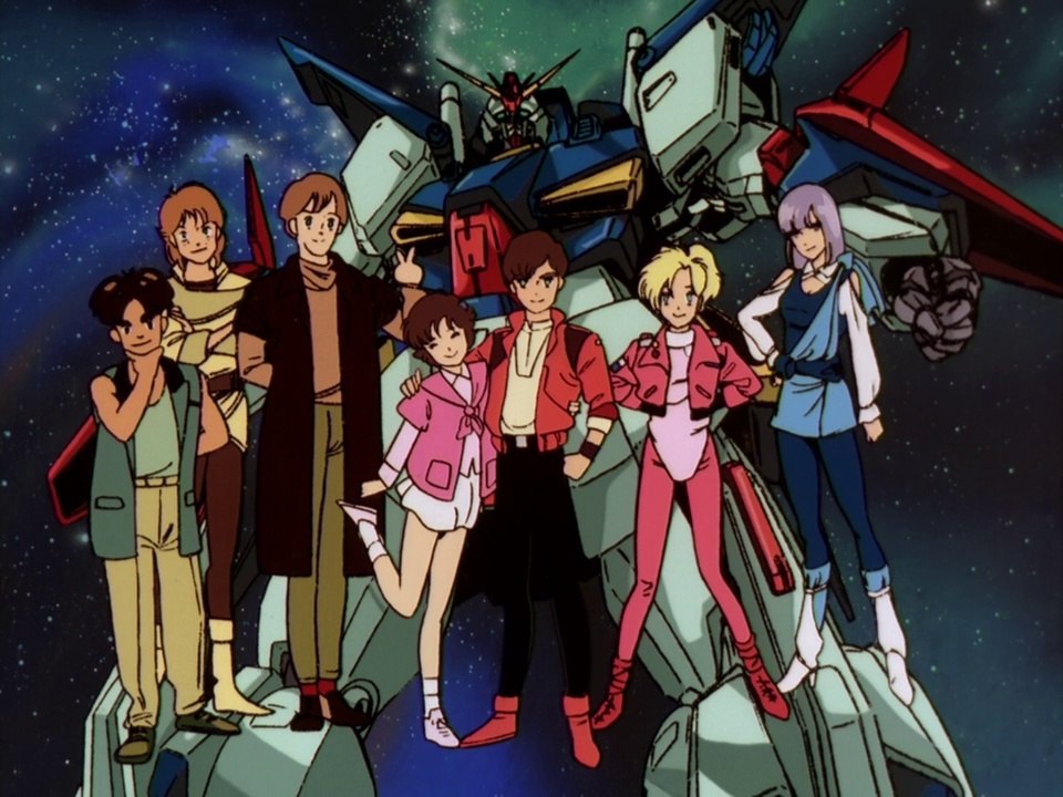 Gundam ZZ - OP1b 'Anime ja Nai' [BD 720p]