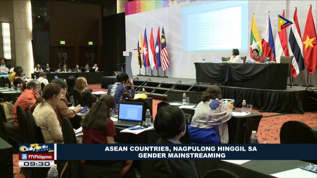 ASEAN countries, nagpulong hinggil sa gender mainstreaming