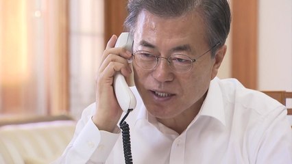 한미 정상 전화 통화..."北 강력히 규탄" / YTN