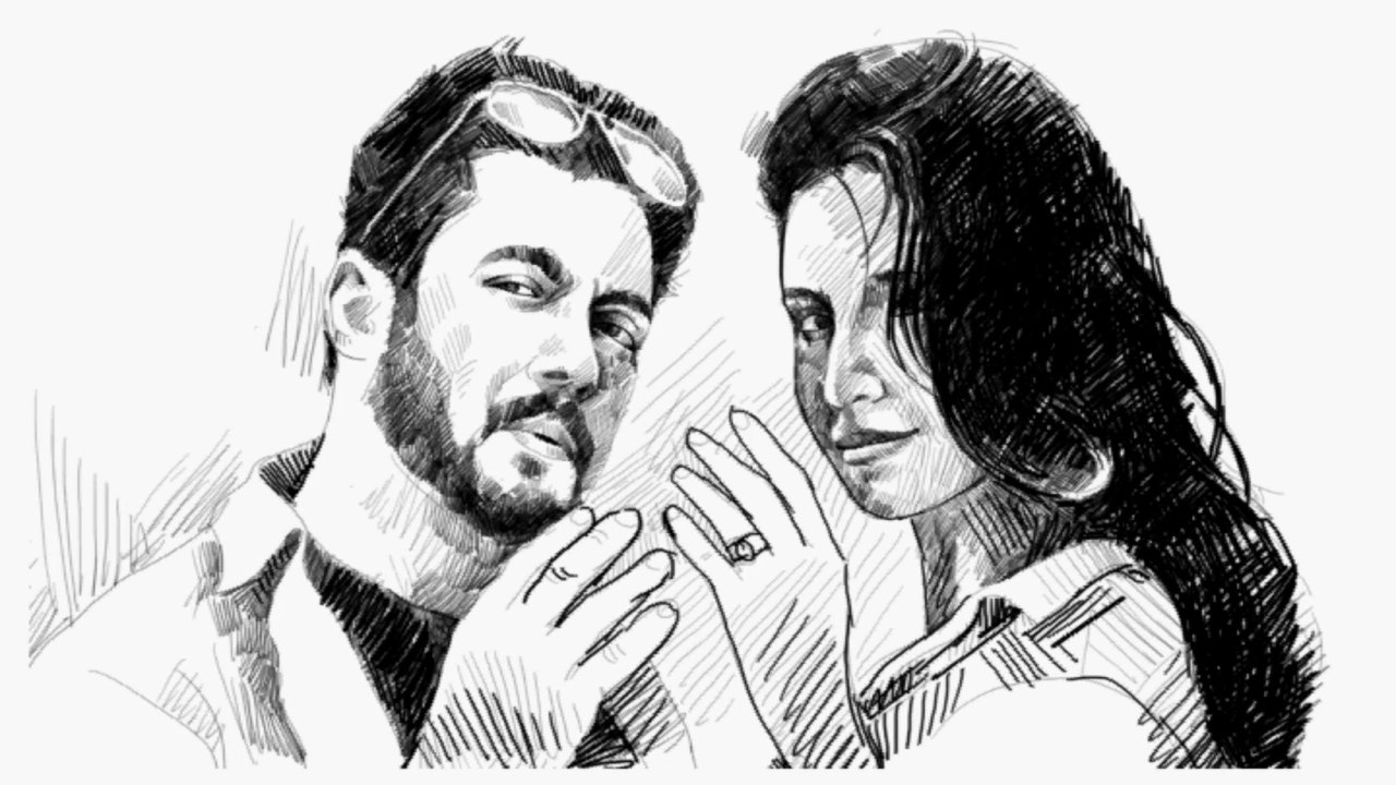 Swag Se Swagat Song | Tiger Zinda Hai | Salman Khan | Katrina Kaif | Drawing.