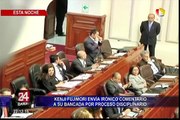 Kenji Fujimori fue suspendido con 120 días por Fuerza Popular