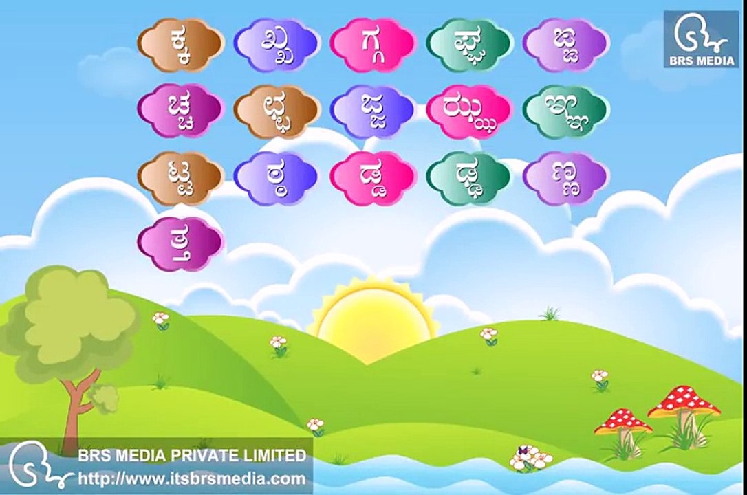 Kannada Alphabets Conjunction Letters