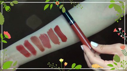 秋冬唇膏必收色系16支脏橘色试色 | lipstick swatches | 可能是史上最全的南瓜色、脏橘色|鬼打墙系列