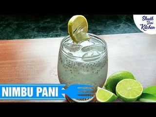 Download Video: Nimbu Pani | नींबू पानी | Sabja Lemon Drink | Summer Drink | Recipe by Shudh Desi Kitchen