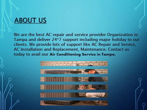 Air Conditioning Service in Tampa -Fairway Heating and Cooling