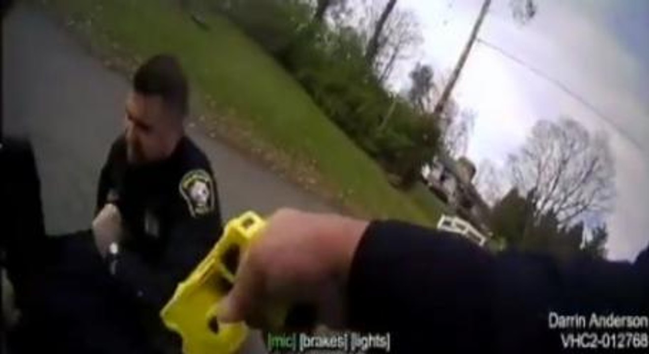 Cop Accidentally Tazes His Partner