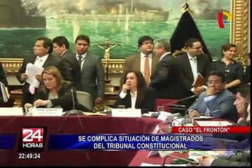 Caso El Frontón: se complica situación de magistrados del TC