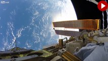 NASA astronotu uzay yürüyüşü yaptı
