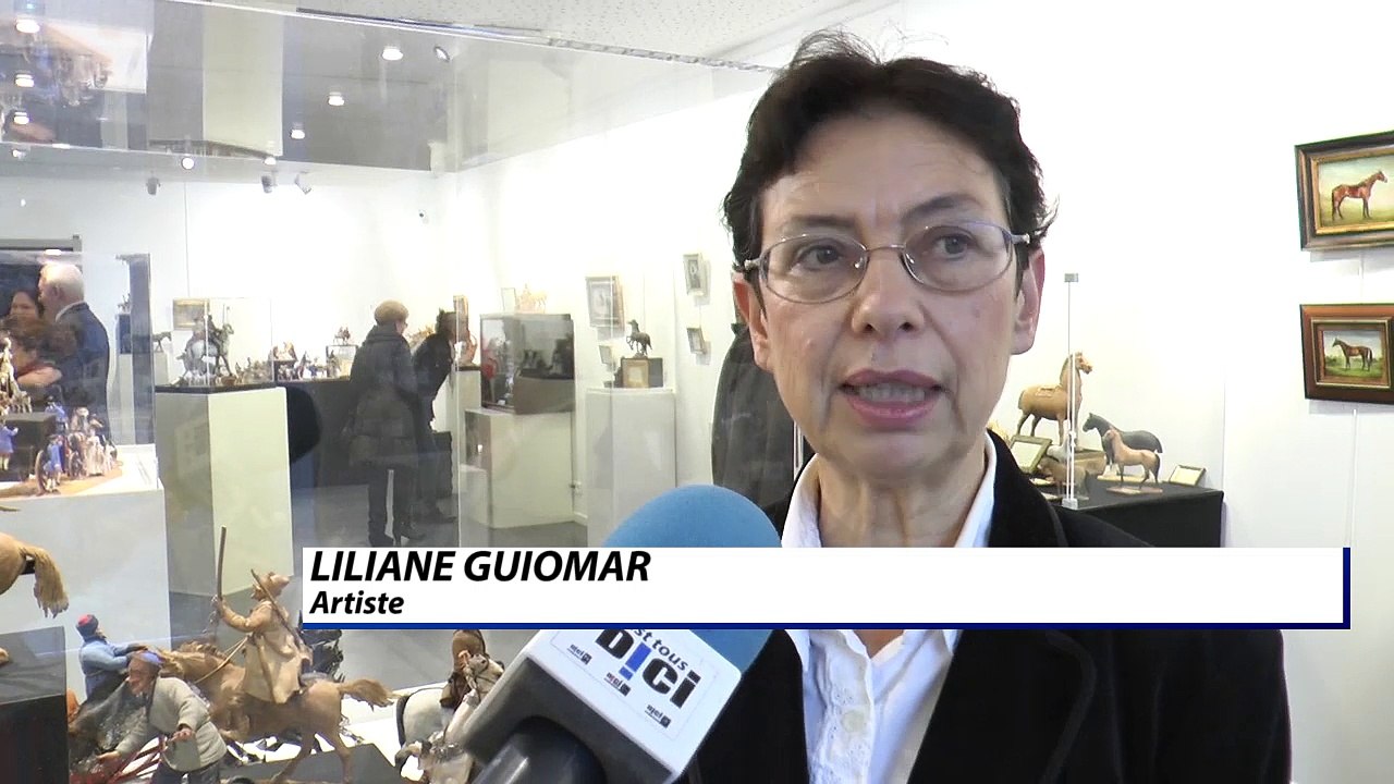 Sisteron : Liliane Guimar expose "Cheval et cavaliers de légende"