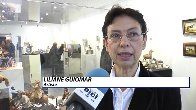 Sisteron : Liliane Guimar expose Cheval et cavaliers de légende