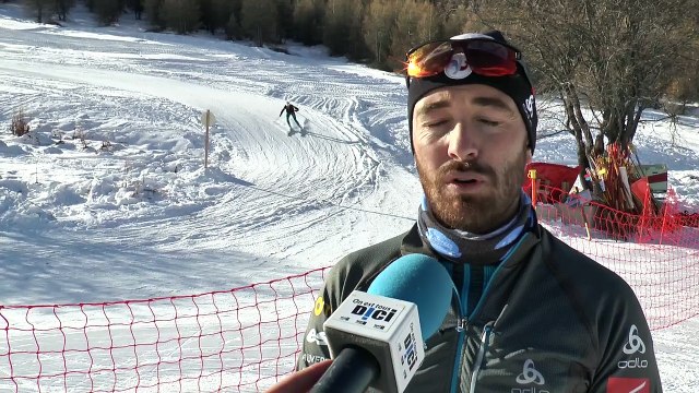 Queyras : l'équipe de france de ski de fond termine son entrainement