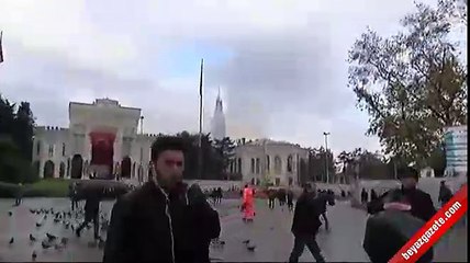 İstanbul Üniversitesi'nde korkutan yangın