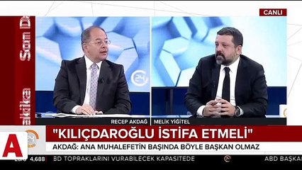 Başbakan Yardımcısı Akdağ'dan Kılıçdaroğlu'nun iftiralarına ilişkin: Yüreklice, delikanlıca istifa etmelidir