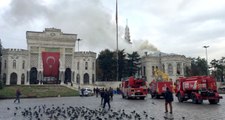 İstanbul Üniversitesi Beyazıt Yerleşkesinde Yangın Çıktı!