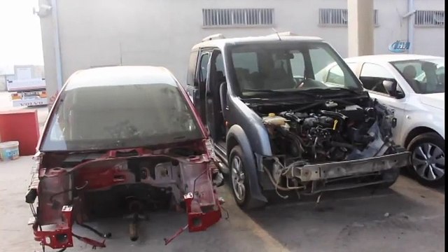 Gümrük Muhafaza Ekipleri Yedek Parça Çetesini Çökertti